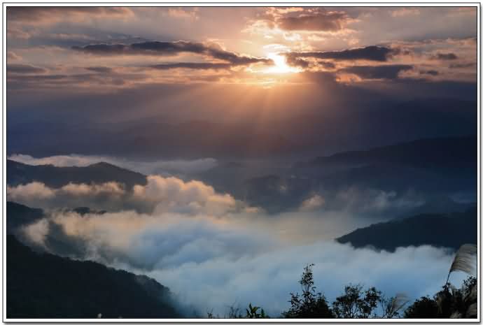 光照美景