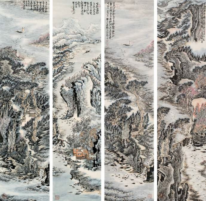 轻舟已过画重山