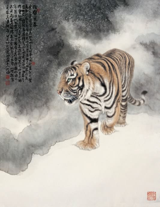 虎画