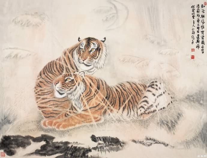 虎画