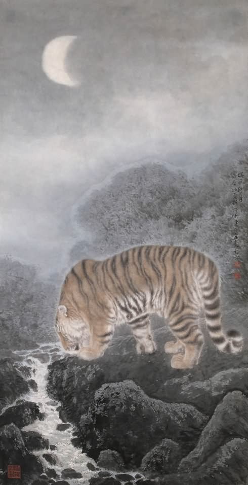 虎画