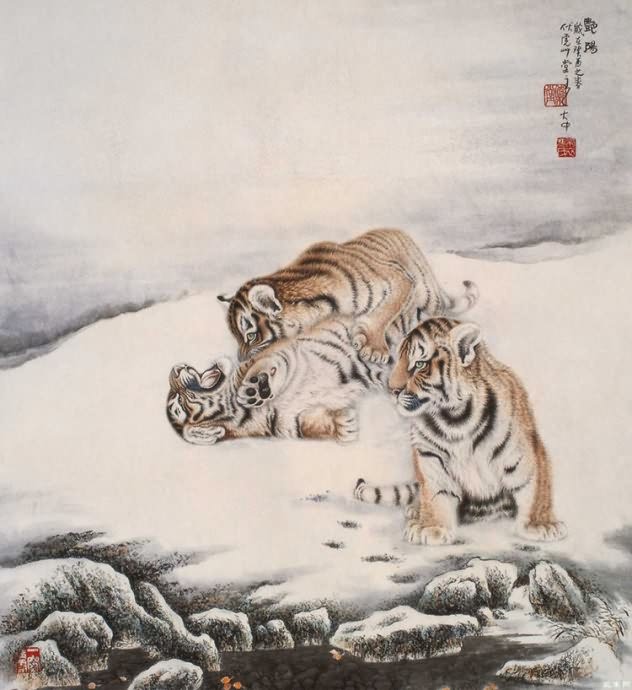 虎画