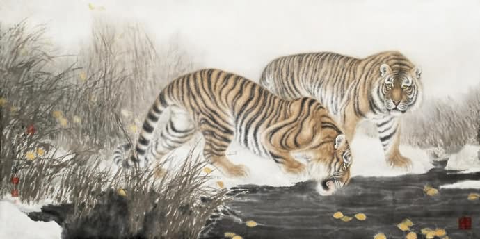 虎画