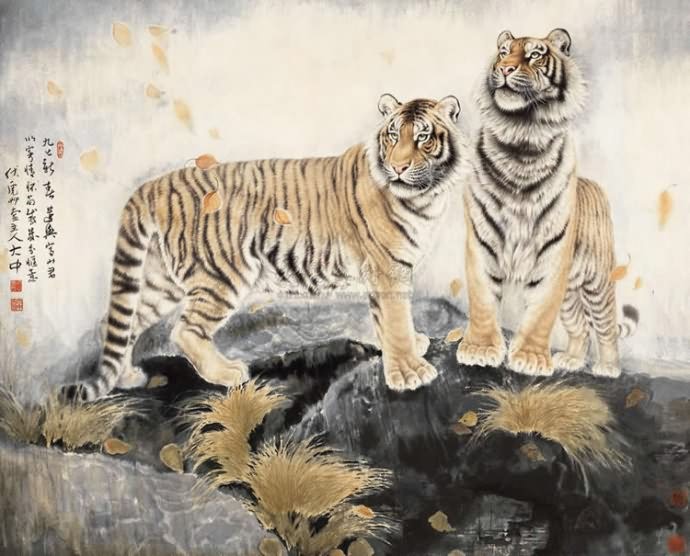 虎画