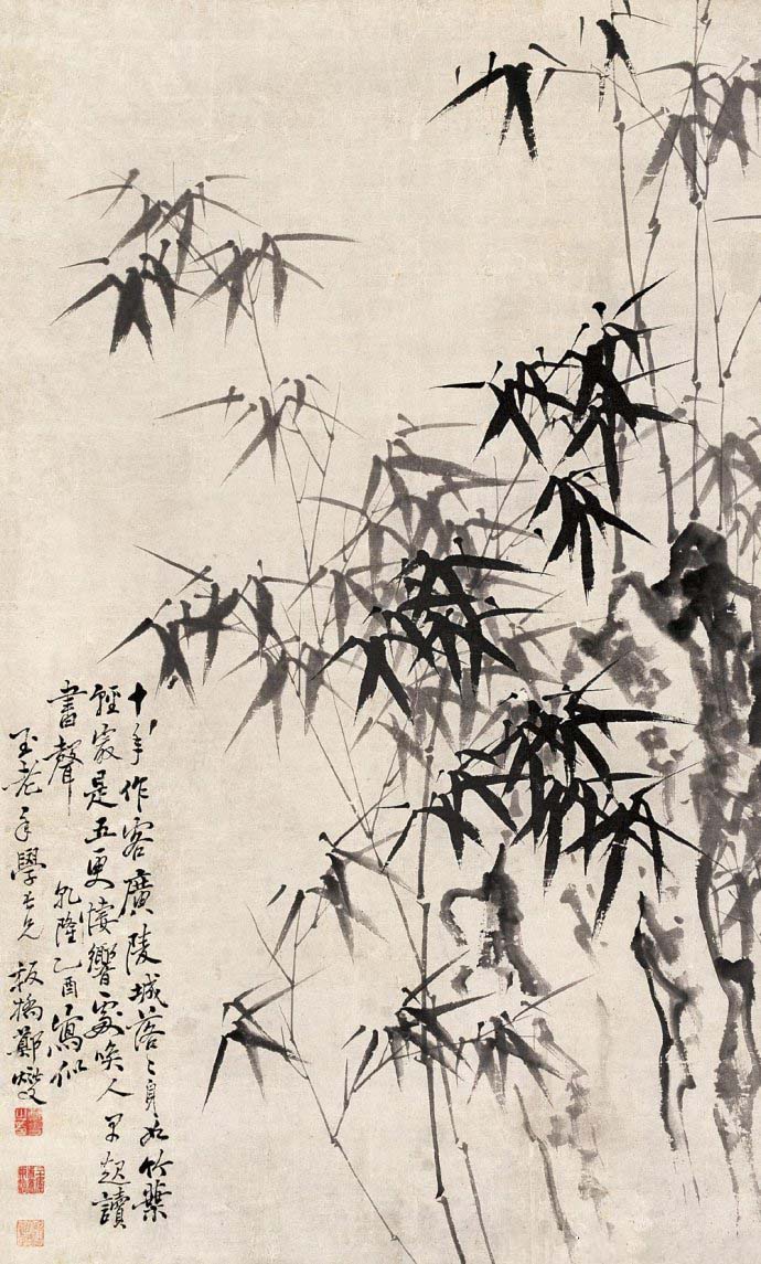 郑燮(1693——1765),字克柔,号板桥,江苏兴化人,应科举为康熙秀才