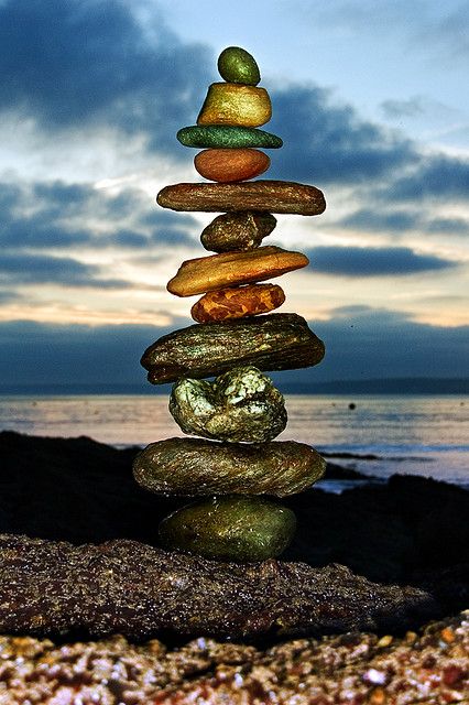 石頭平衡釋放 藝術