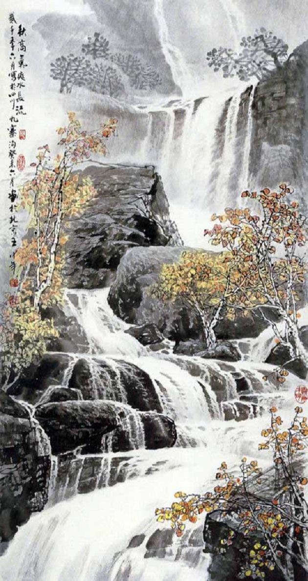 王中年 山水画