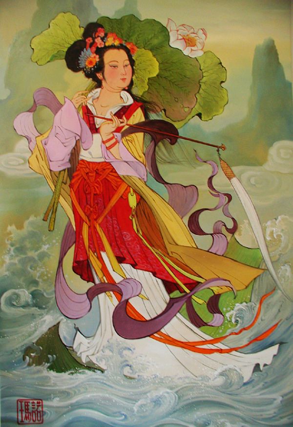 八仙人物图