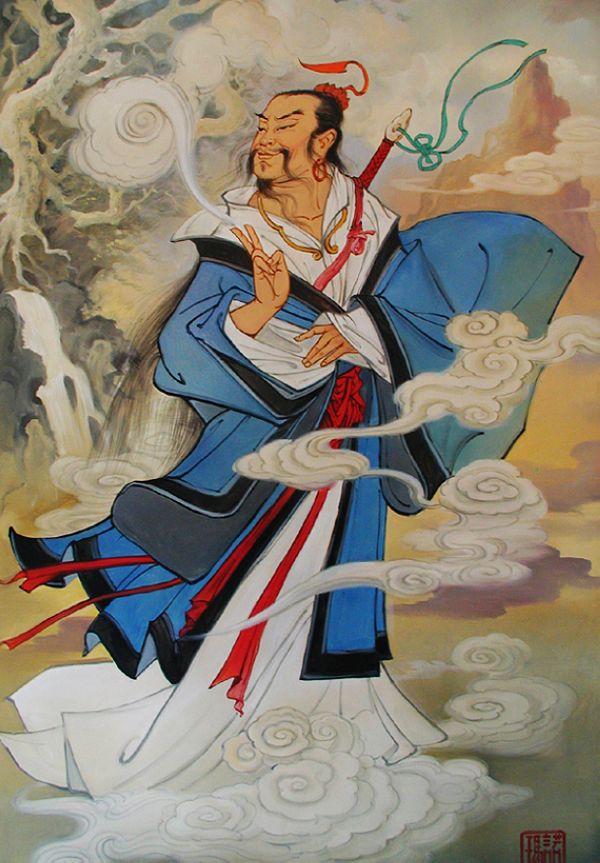 八仙人物图