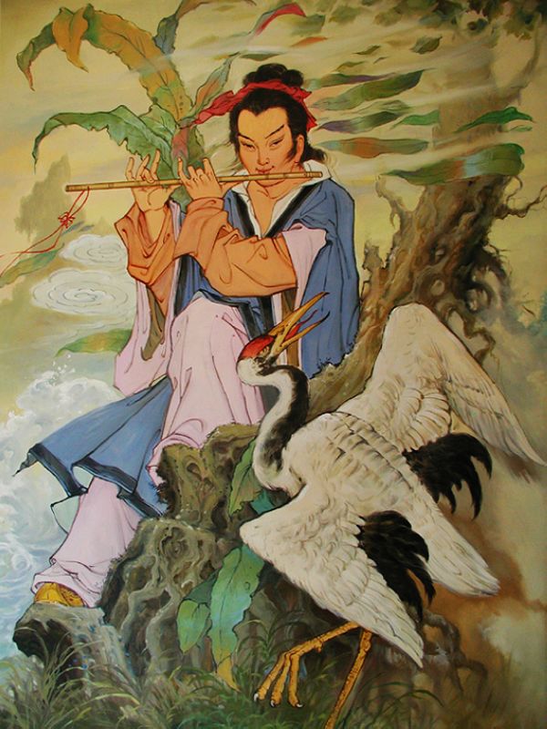 八仙人物图