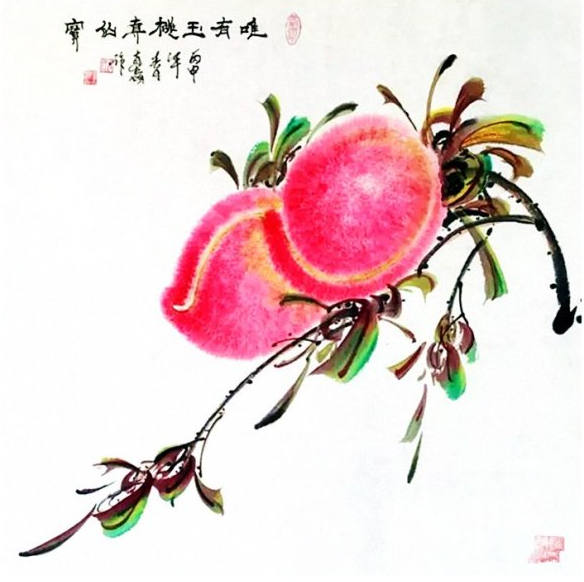 寿桃画