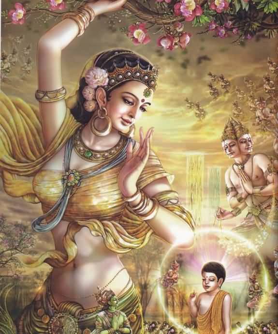 03 太子出生 七步莲花02 梦象受孕