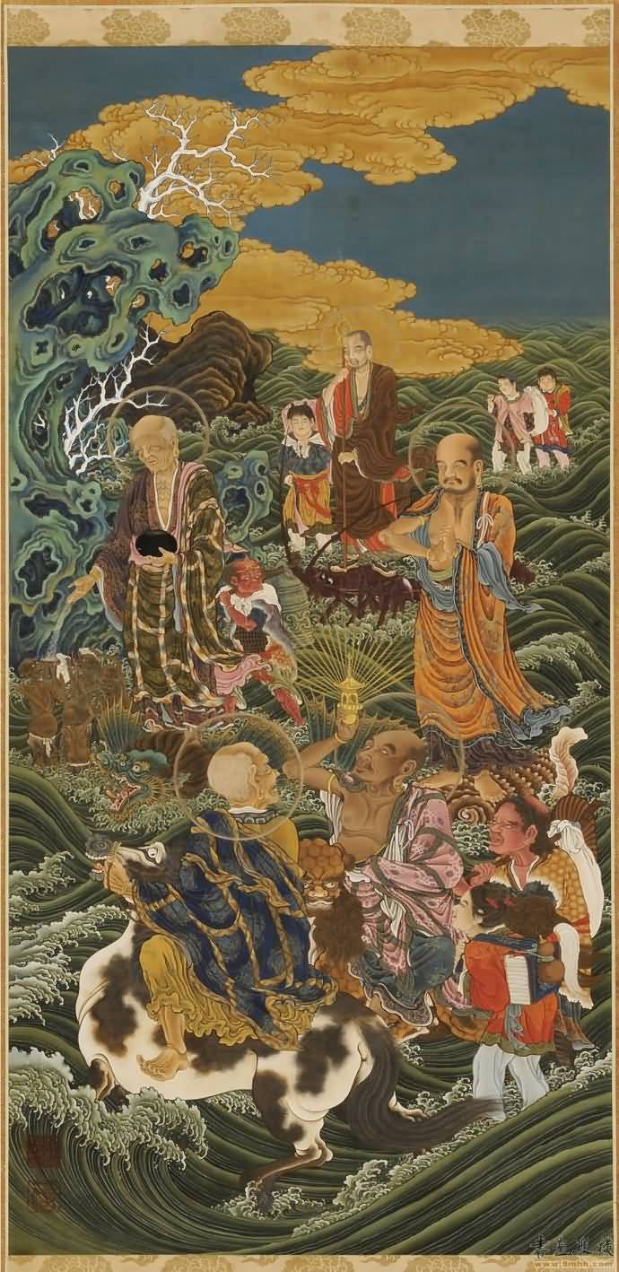 五百罗汉全图太精美了