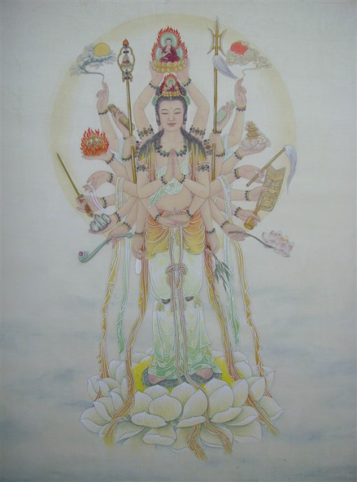 难得一见的佛像