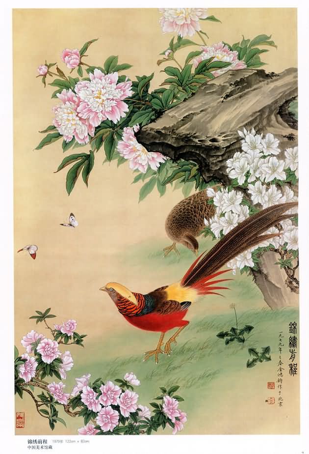 工筆花鳥畫/金鴻鈞作品