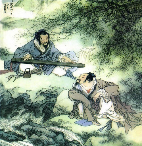 伯牙摔琴谢知音