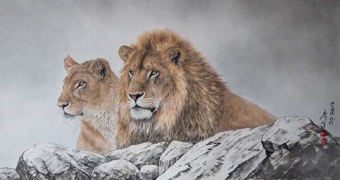 雄狮画