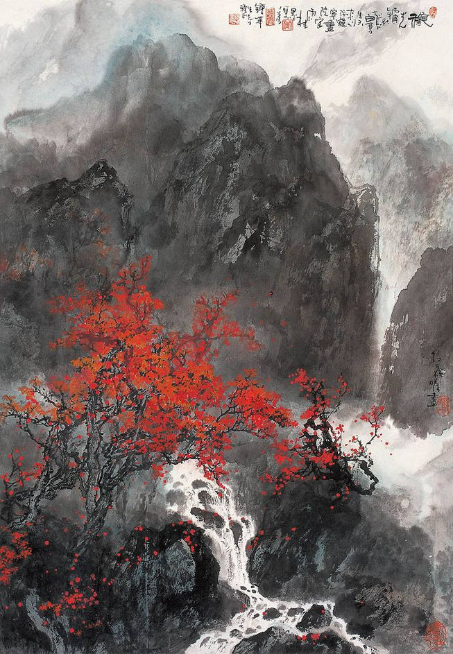 笔精墨妙宋雨桂水墨画