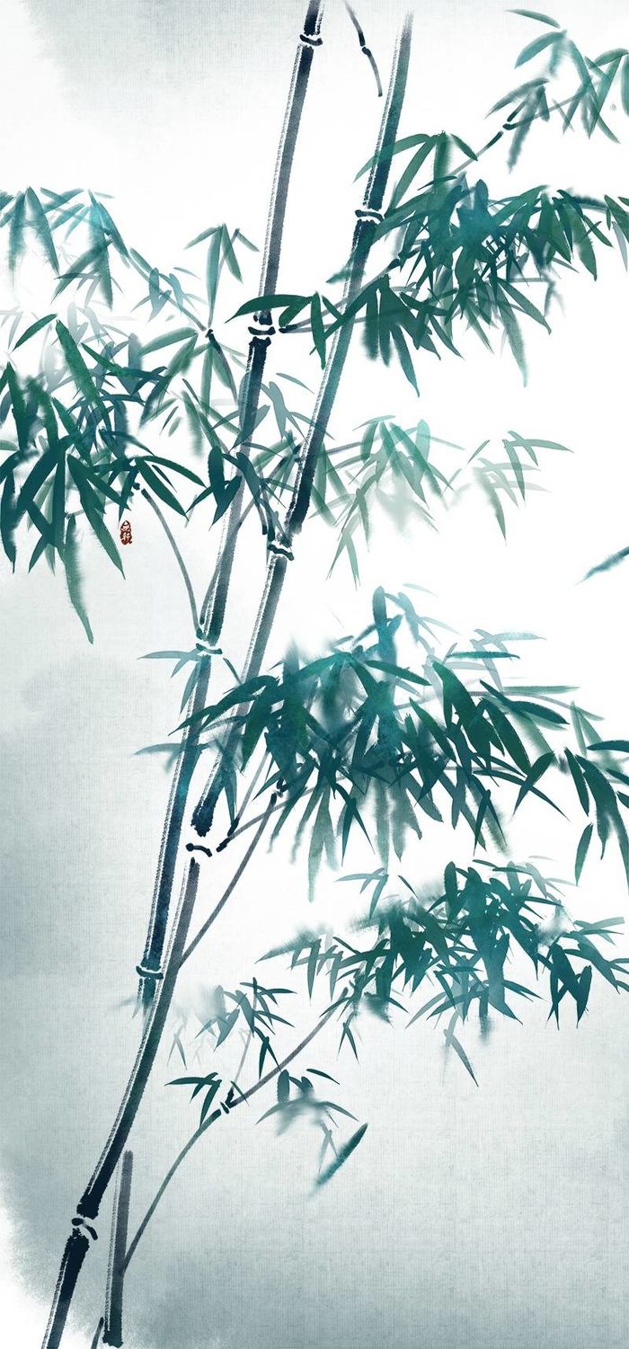 竹子画